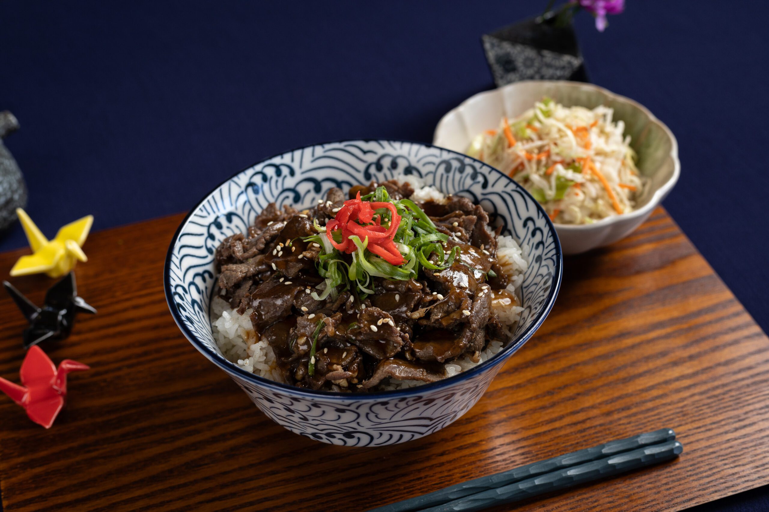 Gyudon Donburi served at Inari Grill Japanese restaurant in LA