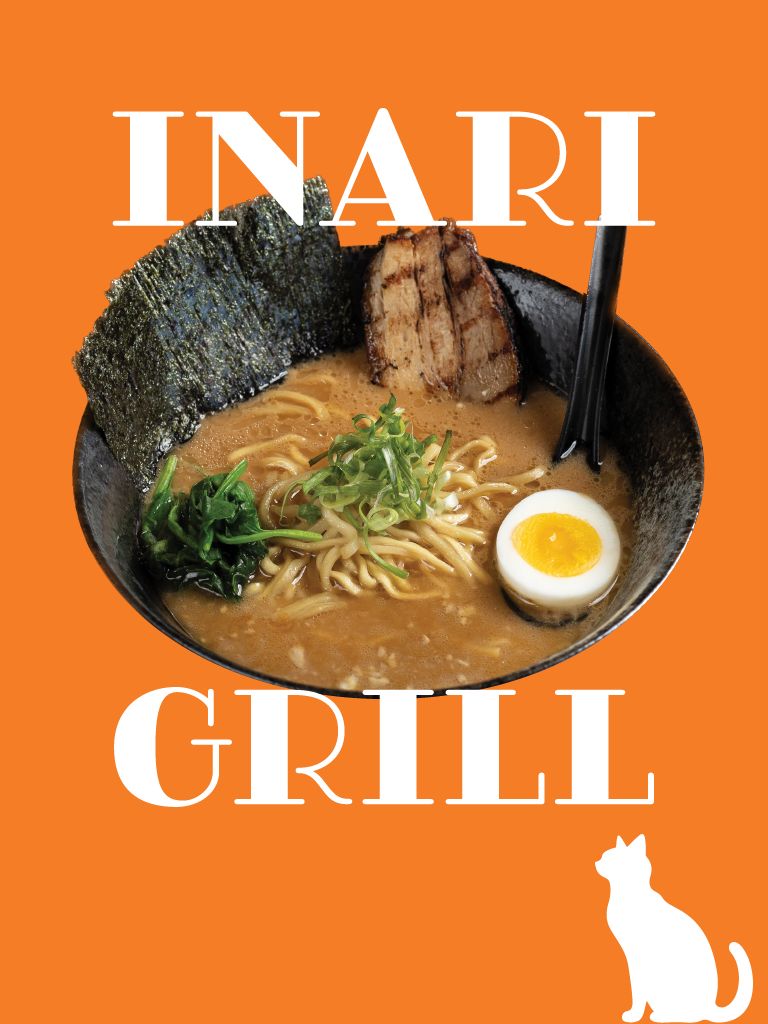 Picture of Special Ramen at Inari Grill, Japanese Restaurant in LA that serves best Ramen, Okonomiyaki, Gyoza, Gyudon